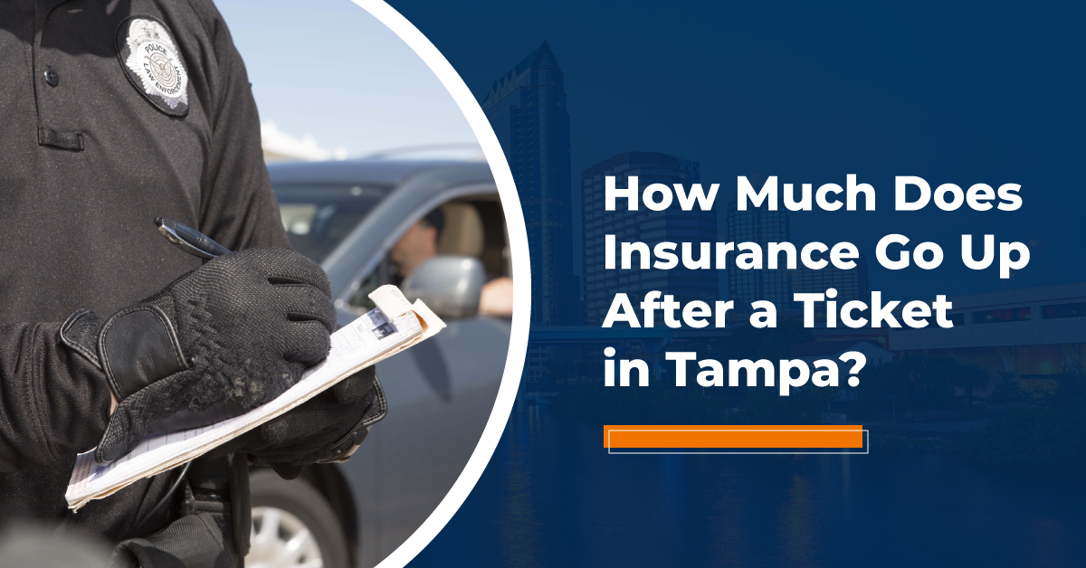 how much does insurance go up after a ticket in florida