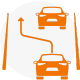 Improper Lane Change Lawyer Icon